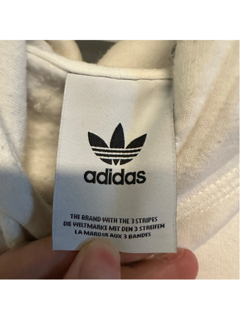 Adidas Koi Fish Graphic Hoodie White Orange Size Medium - Picture 2 of 8